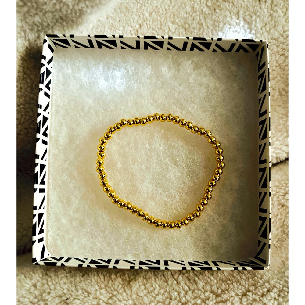 Gold Beaded Bracelet